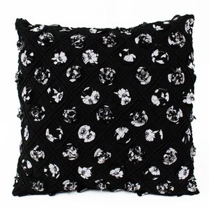 Handcrafted one-of-a-kind textile accent pillow